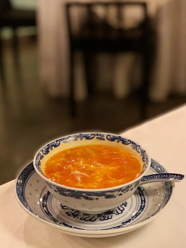 蕃茄蛋花花膠湯