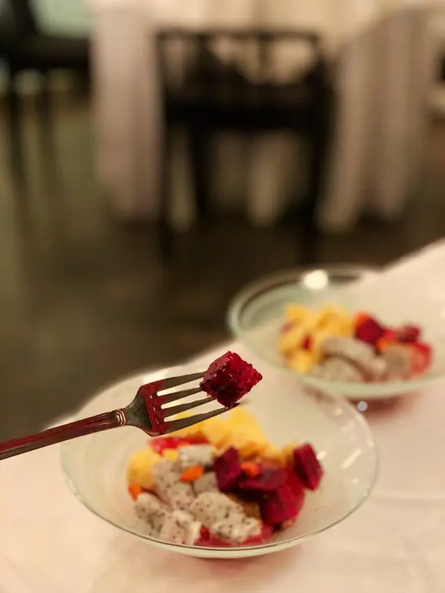 鮮雜果土紅糖水