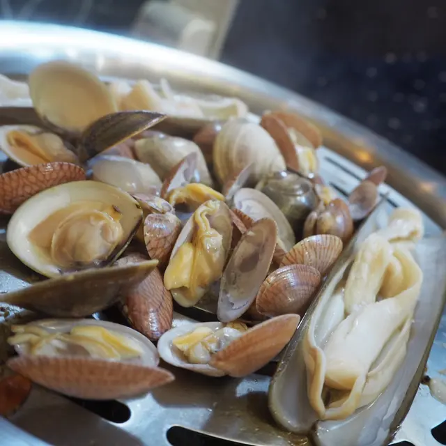 ▫️蟶子 ▫️沙白 ▫️花甲 ▫️蜆