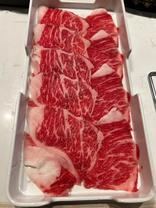 油花美的高質牛肉