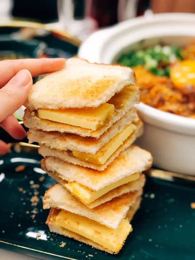 椰香鮮油咖央多士