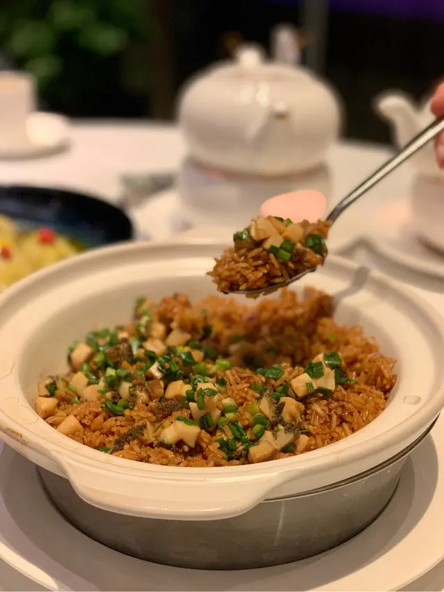 香蔥鮑魚砂鍋焗飯