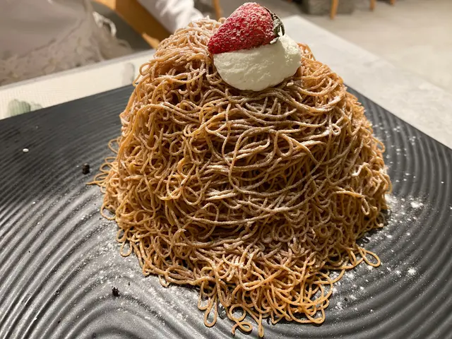 和栗Mont Blanc班戟