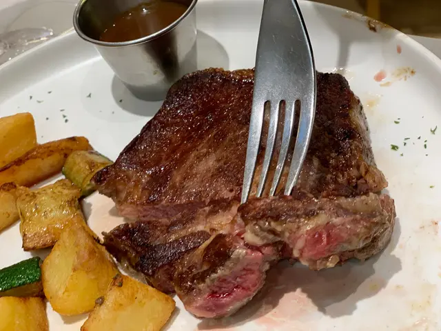 安格斯肉眼扒配燒汁