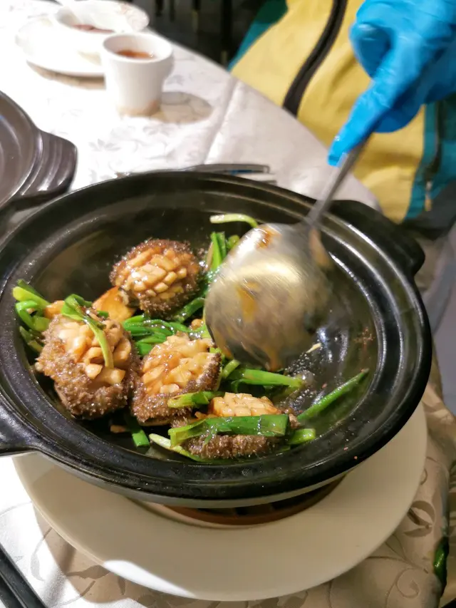 薑蔥鮑魚煲