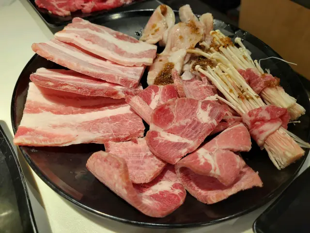 牛豚腩肉,豬頸肉