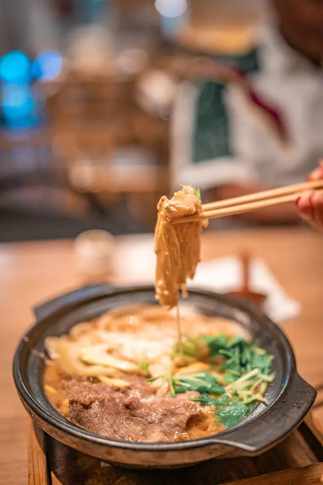 牛肉壽喜燒烏冬