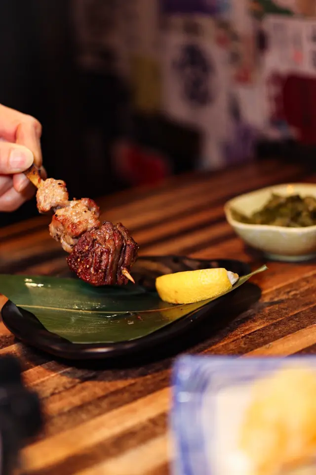 鹽燒黑毛和牛粒