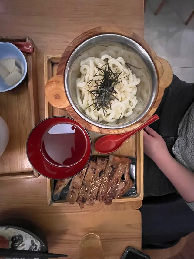 汁燒雞扒烏冬