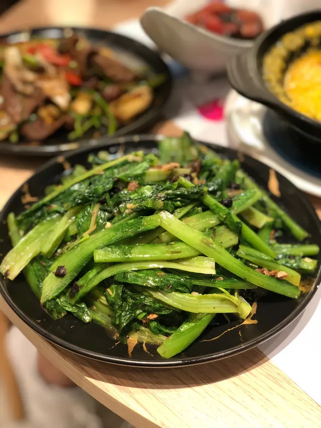 豆豉鯪魚炒時蔬 