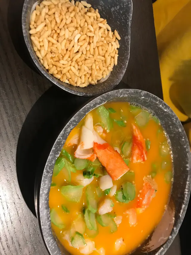 龍蝦湯海鮮泡飯