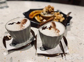 焦糖炮谷香蕉熱香餅 - 中環的PHI Coffee &amp; Pancake