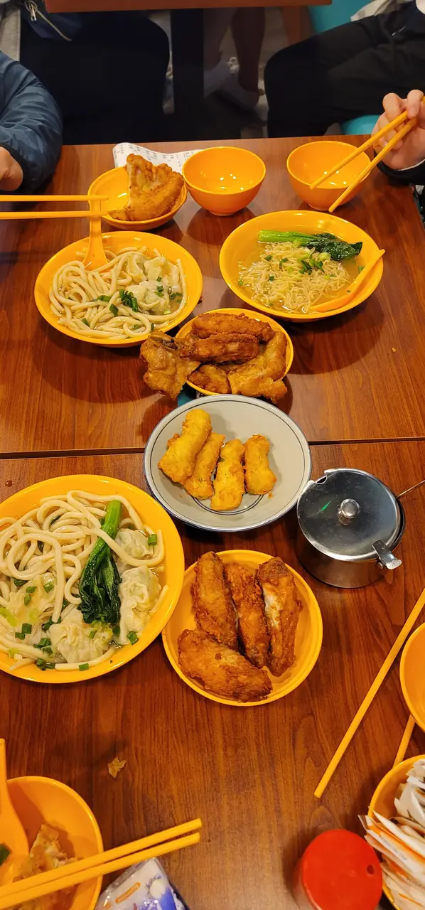 炸豬扒, 炸雞翼及墨魚卷