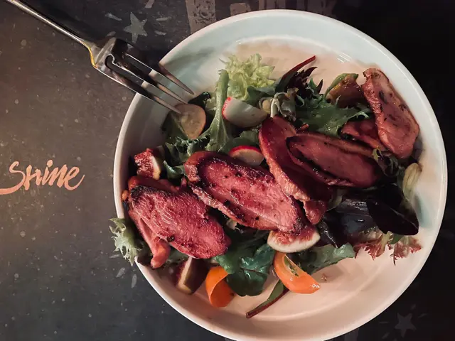 煙鴨胸無花果沙律