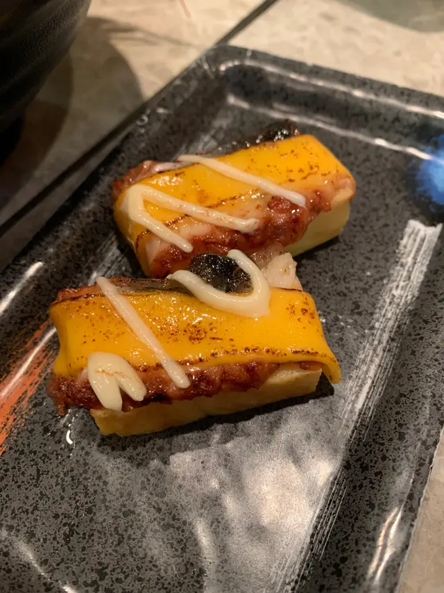 芝士鰻魚玉子燒