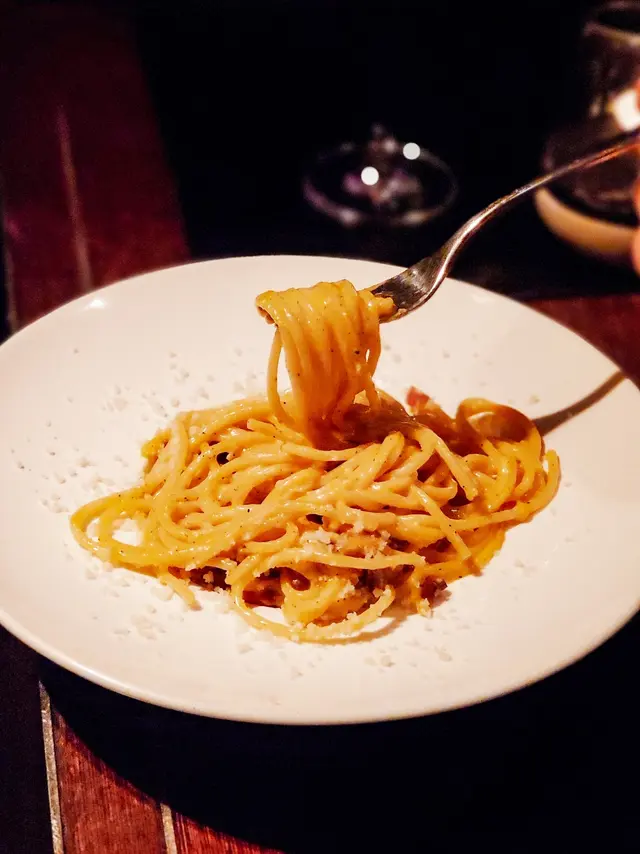 CARBONARA Rigatoni · Spaghetti