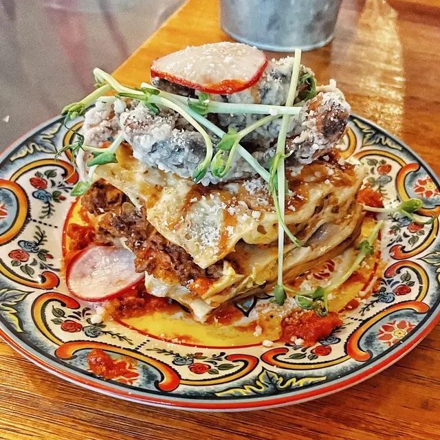 軟殼蟹肉醬千層麵