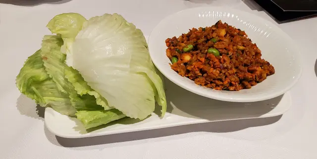 生菜片鴨鬆