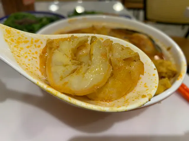 開半的蝦肉亦相當入味