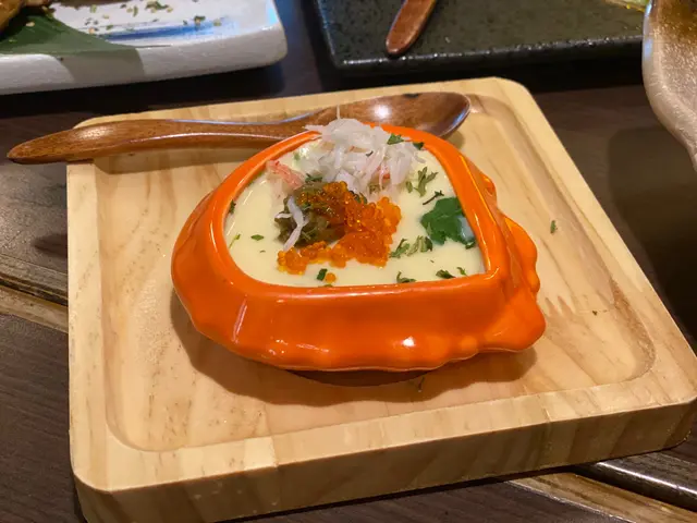 松葉蟹膏蟹肉茶碗蒸