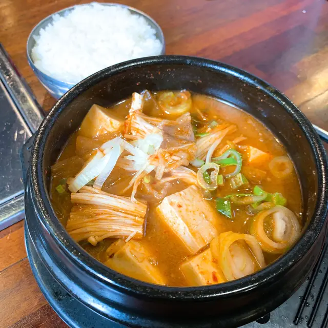 海鮮牛胸肉大醬湯(午市套餐)