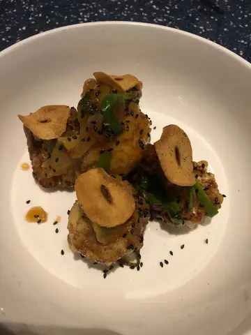 Ginger scallion crab