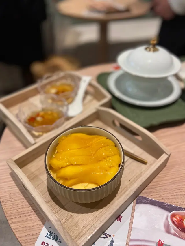 芒果奶昔雙皮奶