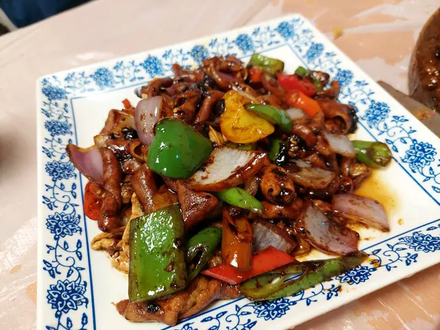 豉椒鵝腸