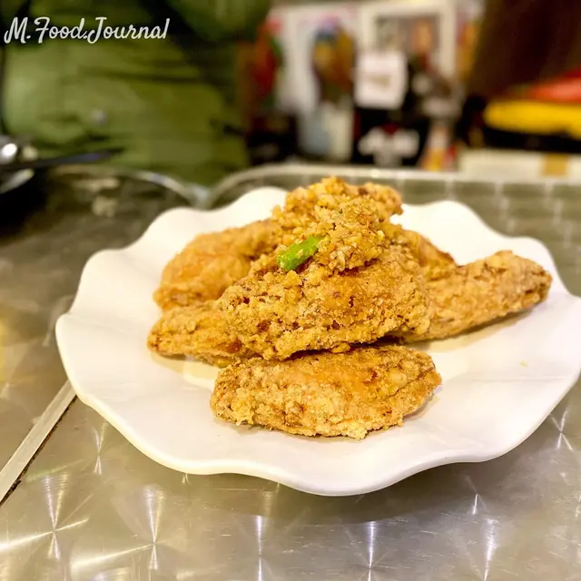 蒜香辣椒牛油雞翼