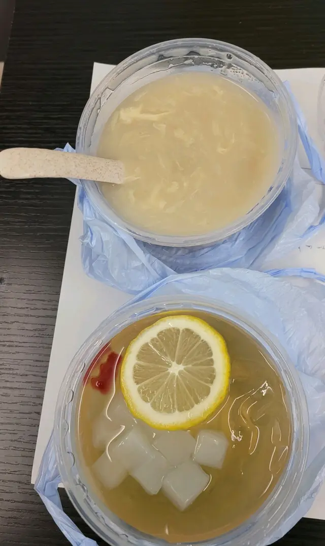 椰果檸檬愛玉