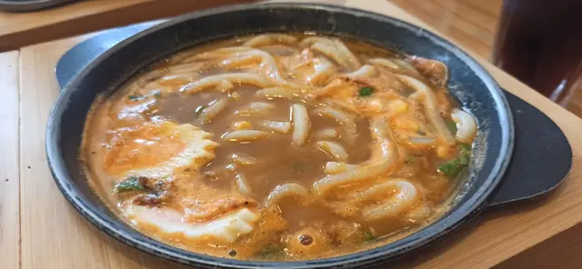 櫻花蝦濃湯烏冬