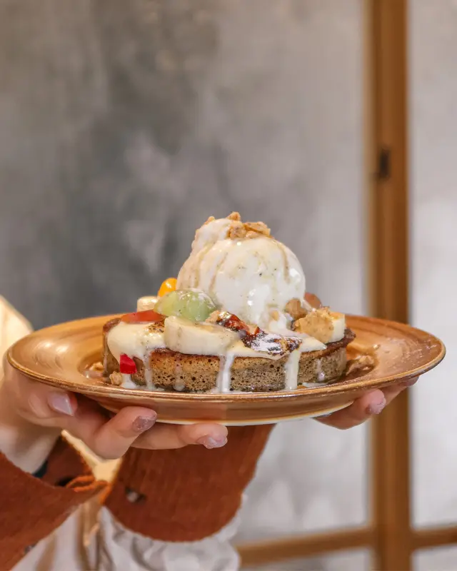 伯爵茶麻糬傳統班戟