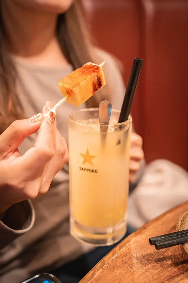 焦糖菠蘿乳酸特飲