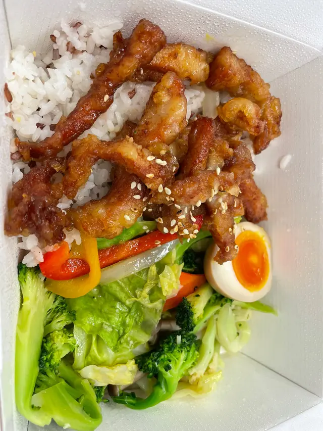 燒汁豚肉野菜便當