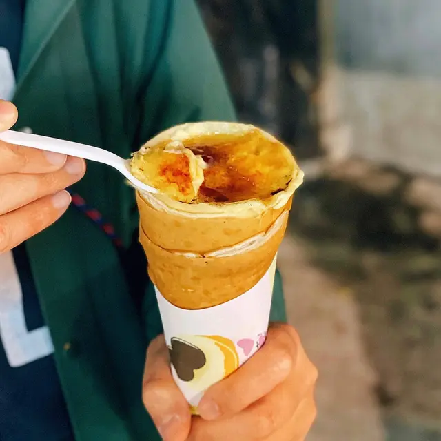 焦糖燉蛋雪糕班戟