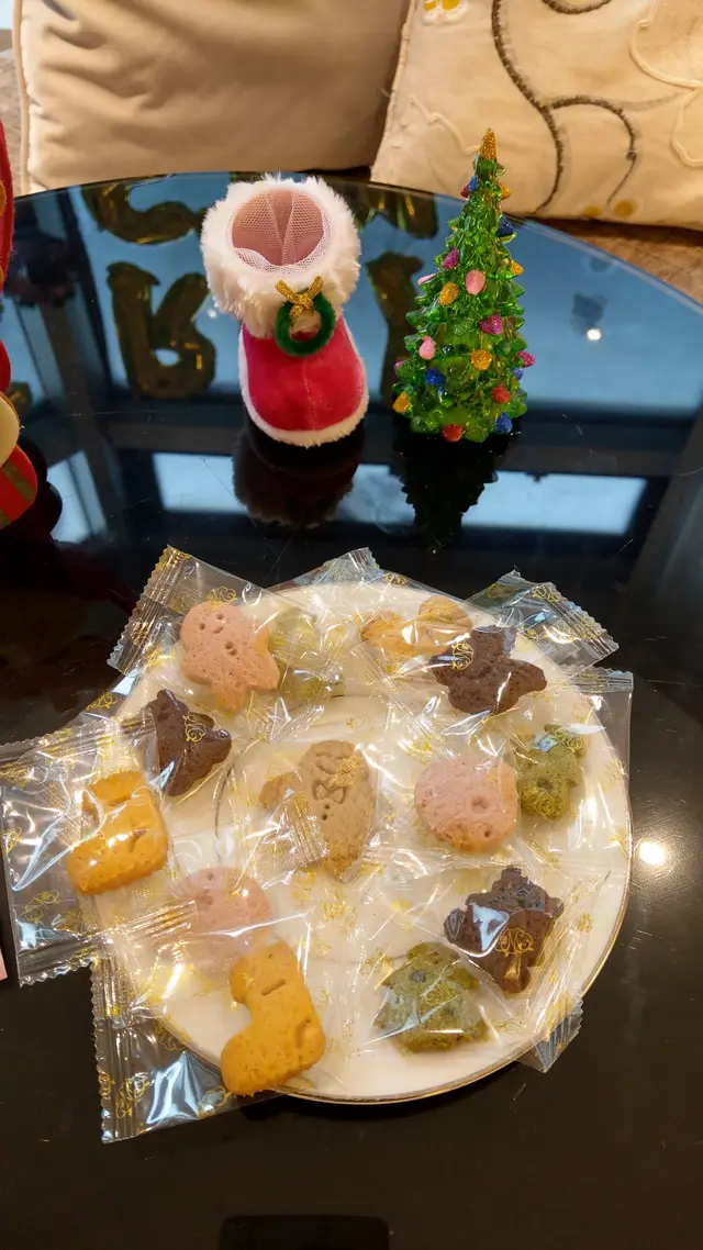 每件曲奇做得細件精緻，卻沒有碎散