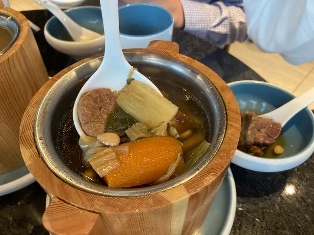 南北杏蜜棗菜乾燉豬肺