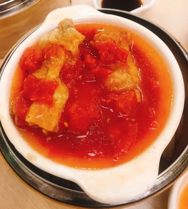 鮮茄上湯鮮竹卷