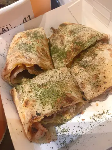 烧肉起司千层蛋饼