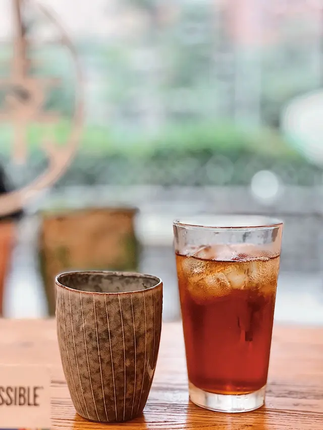 熱玄米茶/凍伯爵茶