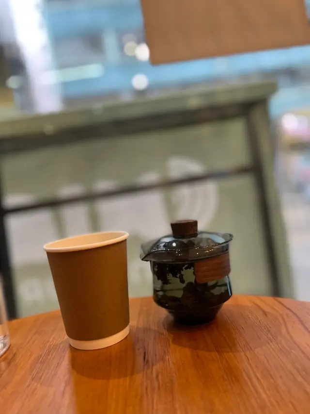 冬天有熱飲既漢堡包店好抵讚👍🏻