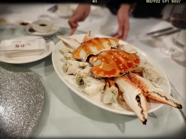 潮式凍大紅花蟹