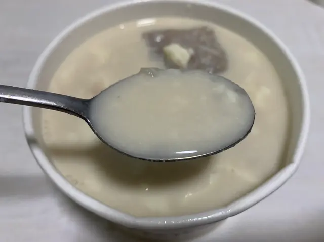 加配埋豆漿,豆味更濃郁