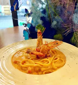 蕃茄大虾意粉