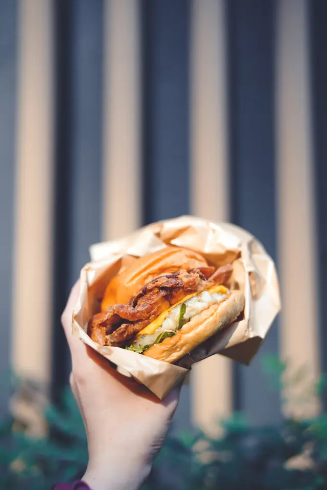 軟殼蟹冬蔭功漢堡