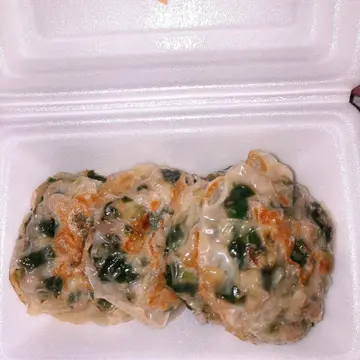 生煎韮菜餅