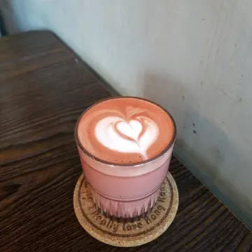 紅絲絨牛奶咖啡