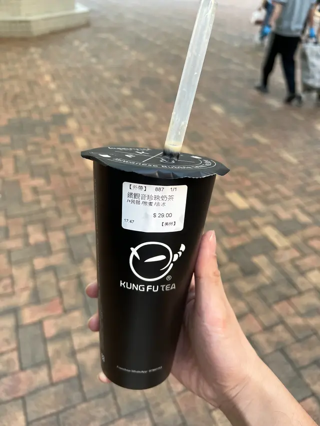 鐵觀音珍珠奶茶（加蒟蒻配料）