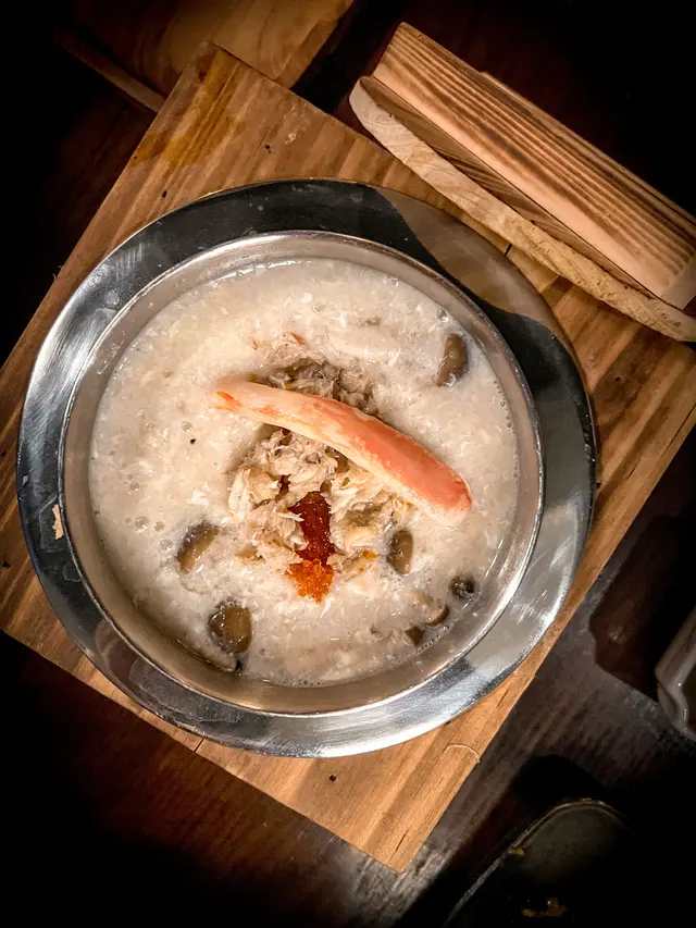 鮮蟹粥 