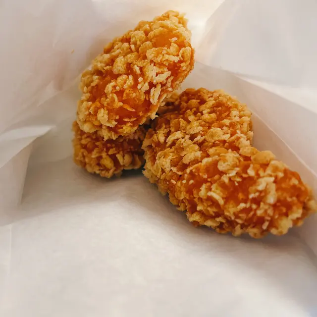 香脆粟米片雞塊